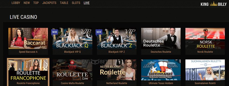 king-billy-live-casino